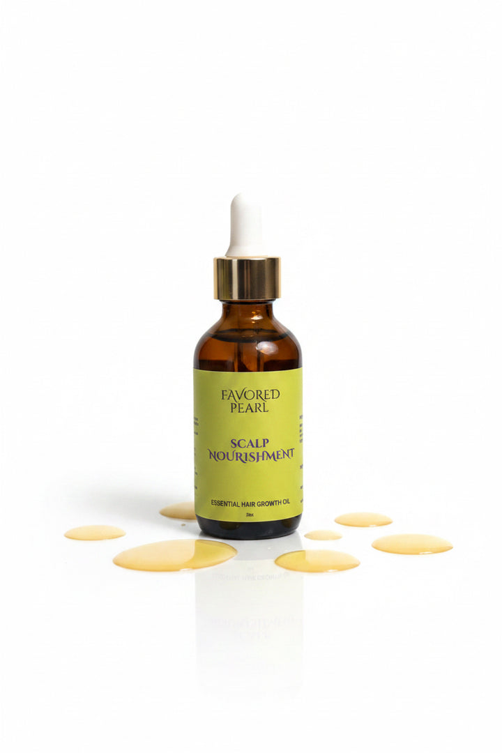 Scalp Nourishment: Essential hair growth oil